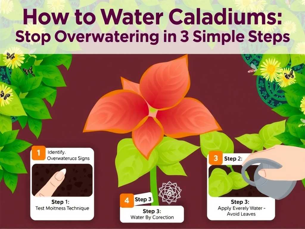 How to Water Caladiums: Stop Overwatering in 3 Simple Steps(1)