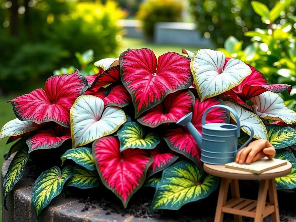 How to Maintain a Caladium Garden: Weekly Care Steps