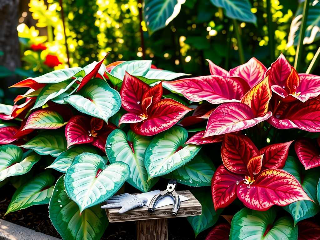 How to Maintain a Caladium Garden: Weekly Care Steps(1)