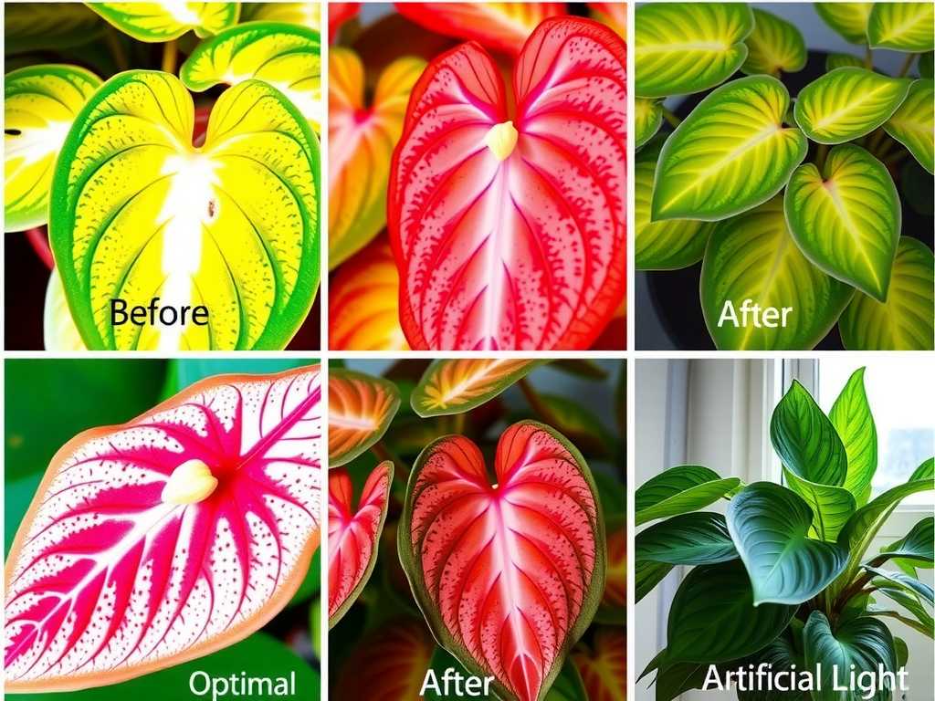 How to Fix Common Caladium Mistakes: Wrong Light Solutions(1)
