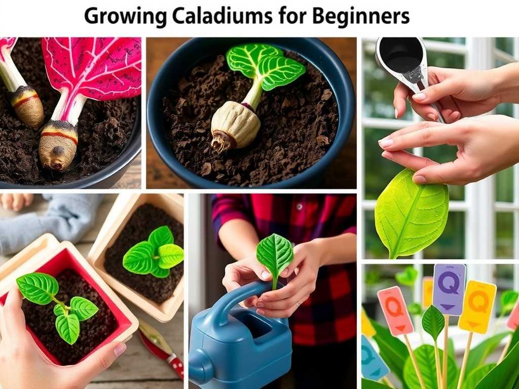 How to Grow Caladiums for Beginners: Step-by-Step Basics