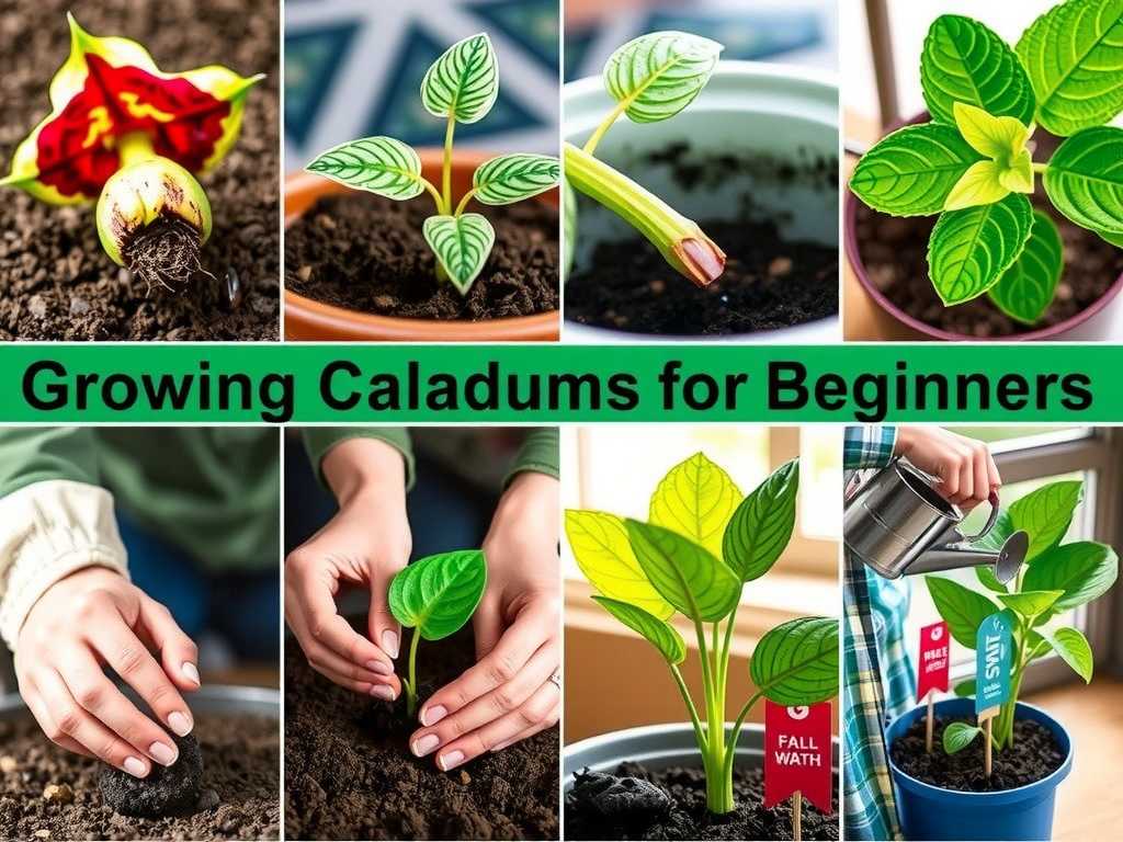 How to Grow Caladiums for Beginners: Step-by-Step Basics(1)