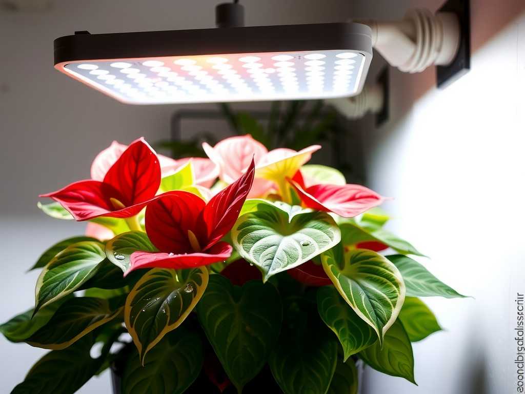 How to Grow Caladiums Without Natural Light: Grow Light Care