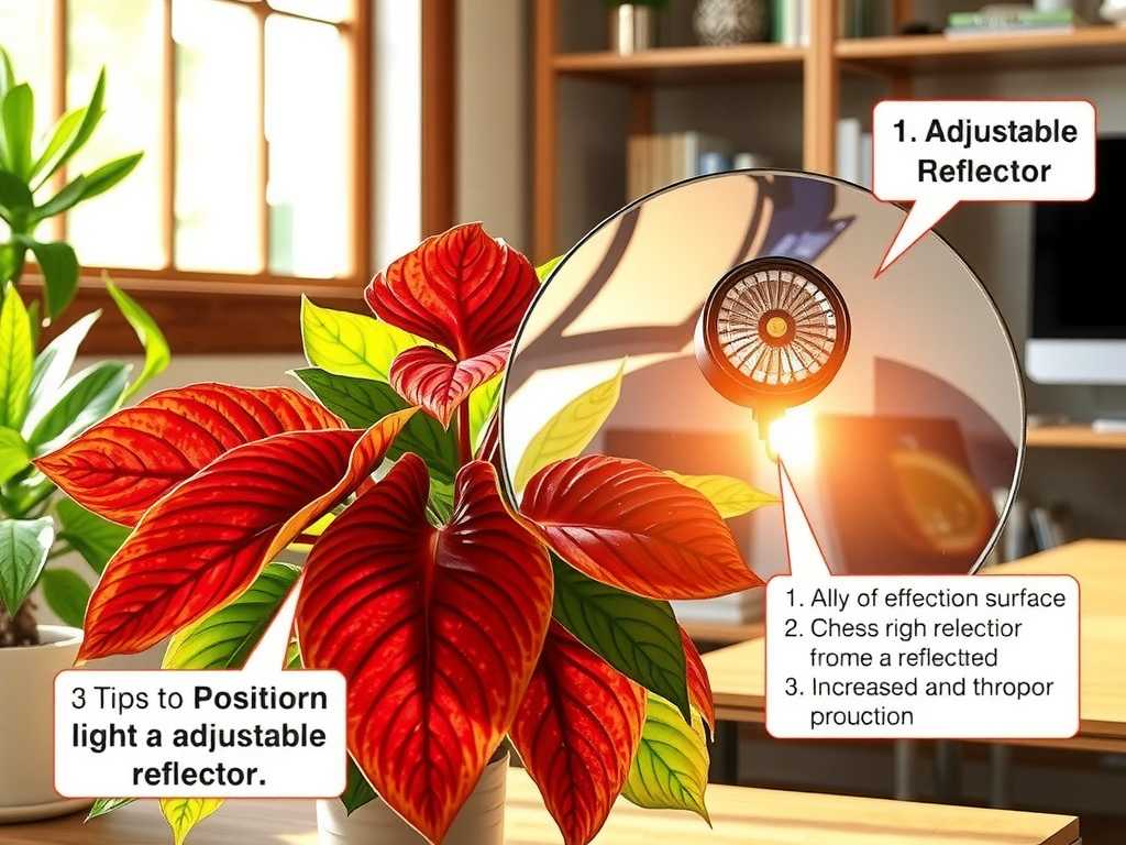 How to Increase Light for Caladiums: Reflector Tips