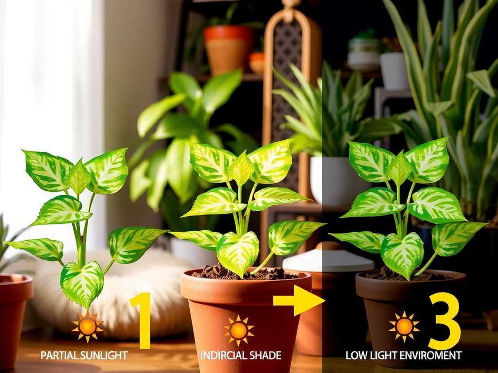 How to Reduce Light Stress for Caladiums: Dimming Steps