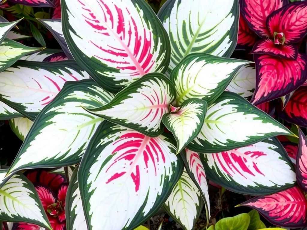 How to Encourage Caladium Variegation: Light Tips(1)