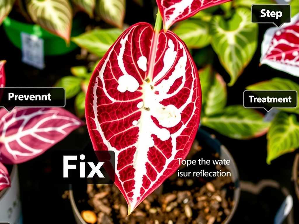 How to Fix Caladium Leaves Turning White: Sunburn Solution(1)