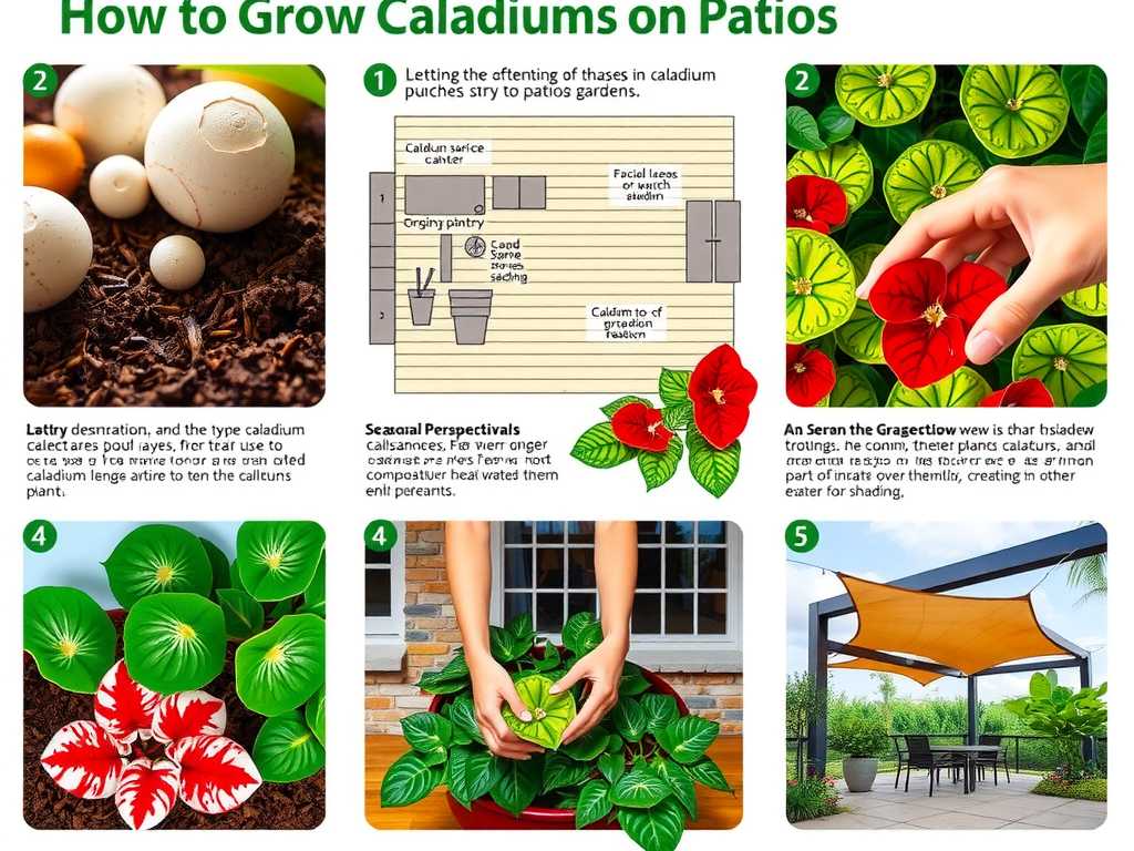 How to Grow Caladiums on Patios: Shade Setup Guide(1) How to Grow Caladiums on Patios: Shade Setup Guide(1)