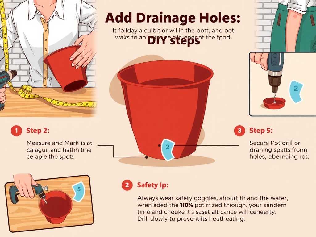 How to Add Drainage Holes to Caladium Pots: DIY Steps