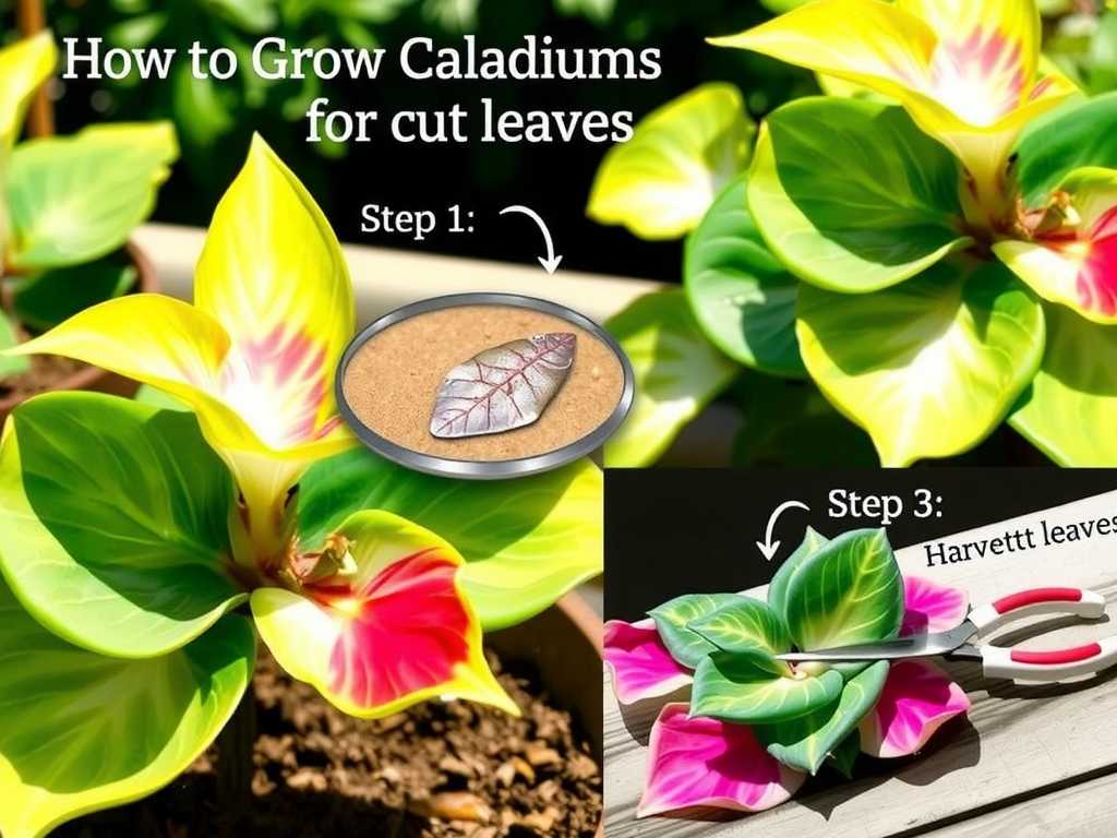 How to Grow Caladiums for Cut Leaves: Harvest Guide(1) How to Grow Caladiums for Cut Leaves: Harvest Guide(1)