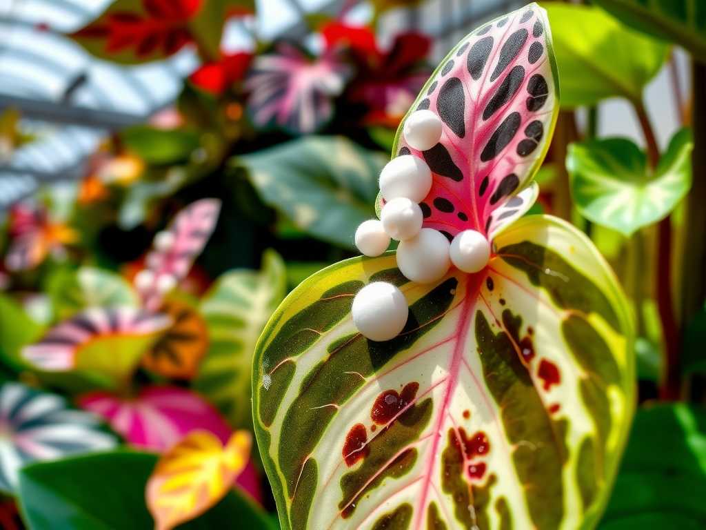 How to Identify Caladium Mealybugs: White Cotton Clues
