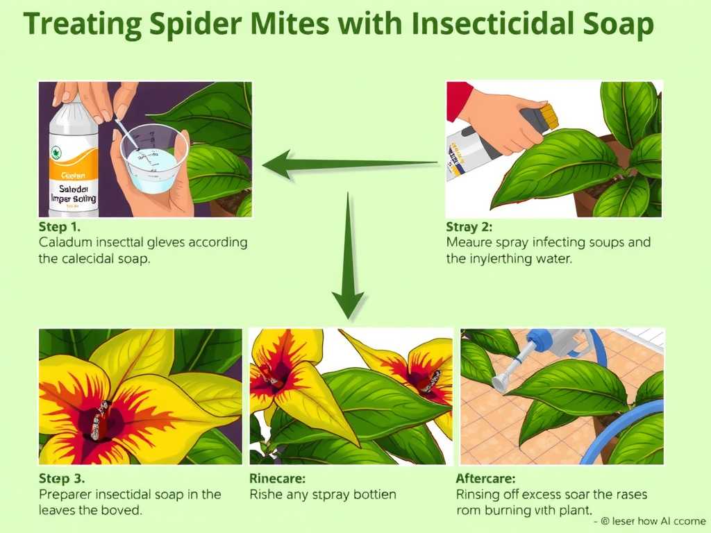 How to Treat Caladium Spider Mites: Insecticidal Soap Steps(1)