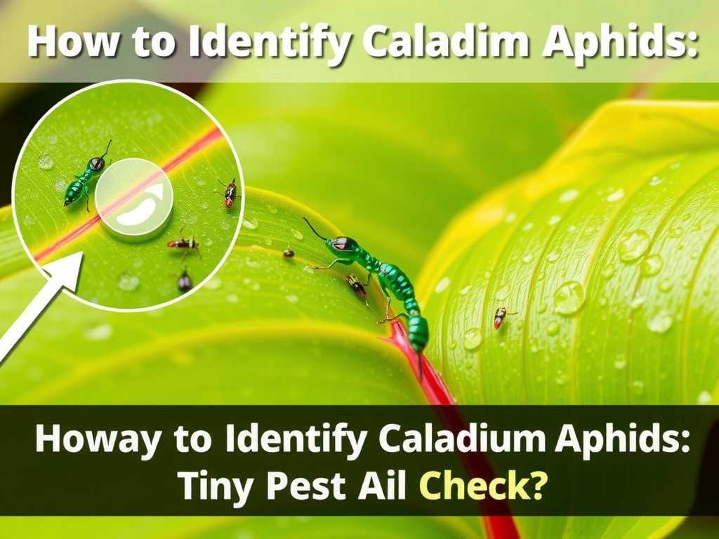 How to Identify Caladium Aphids: Tiny Pest Check(1) How to Identify Caladium Aphids: Tiny Pest Check(1)
