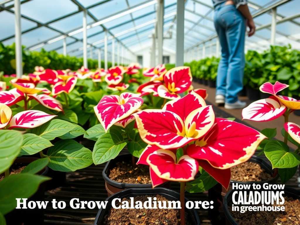 How to Grow Caladiums in a Greenhouse: Controlled Care(1) How to Grow Caladiums in a Greenhouse: Controlled Care(1)