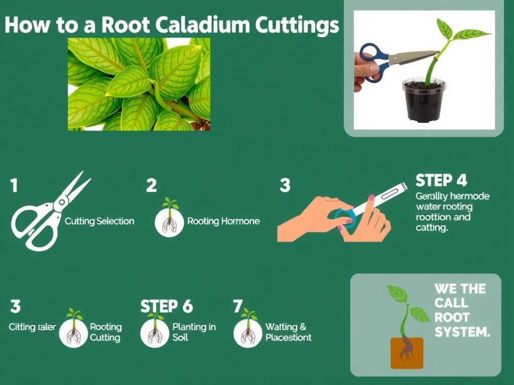 How to Root Caladium Cuttings: Soil Propagation Steps