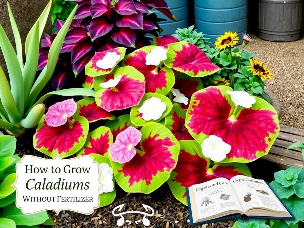 How to Grow Caladiums Without Fertilizer: Organic Care(1)