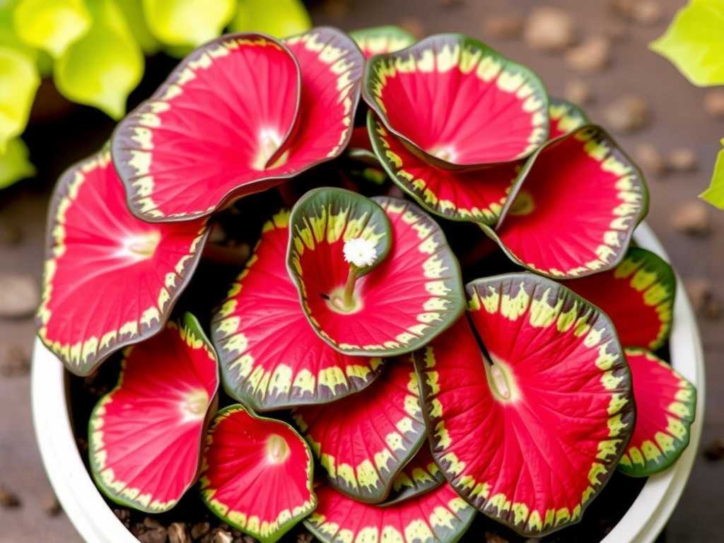 How to Encourage Caladiums to Multiply: Corm Division