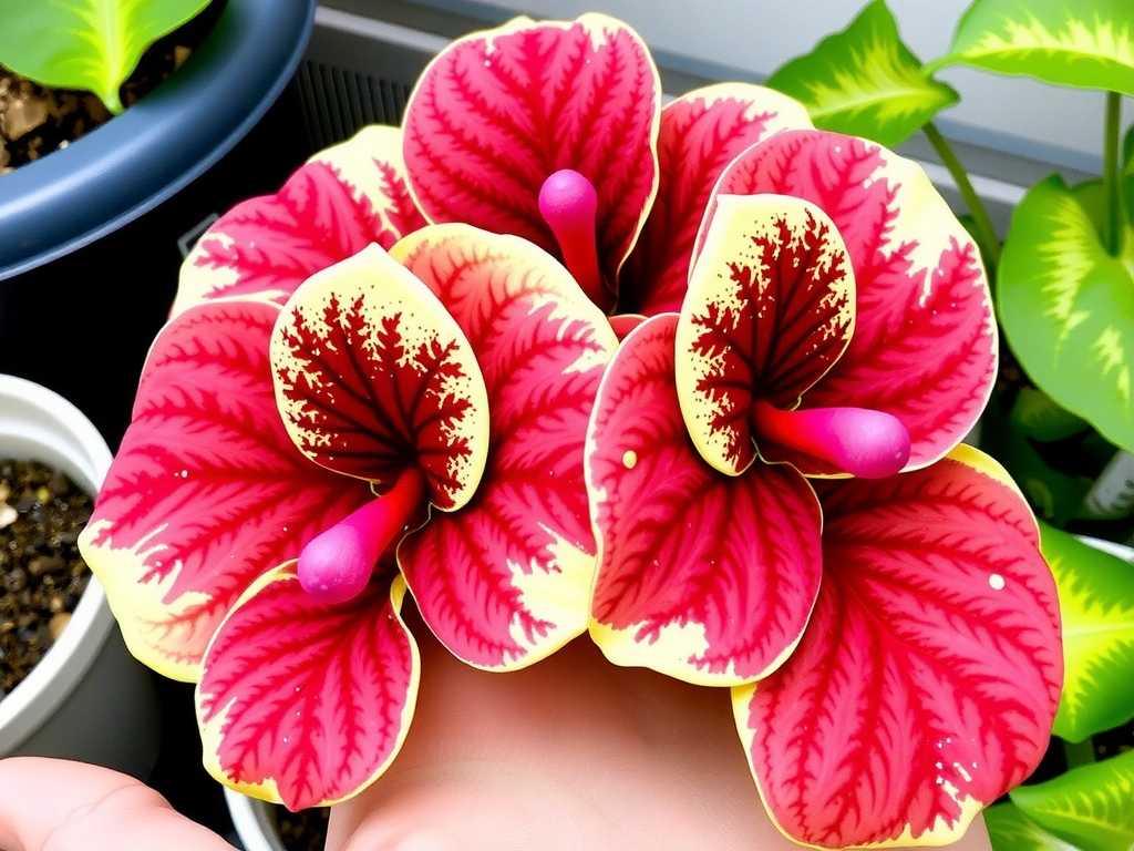 How to Encourage Caladiums to Multiply: Corm Division(1) How to Encourage Caladiums to Multiply: Corm Division(1)