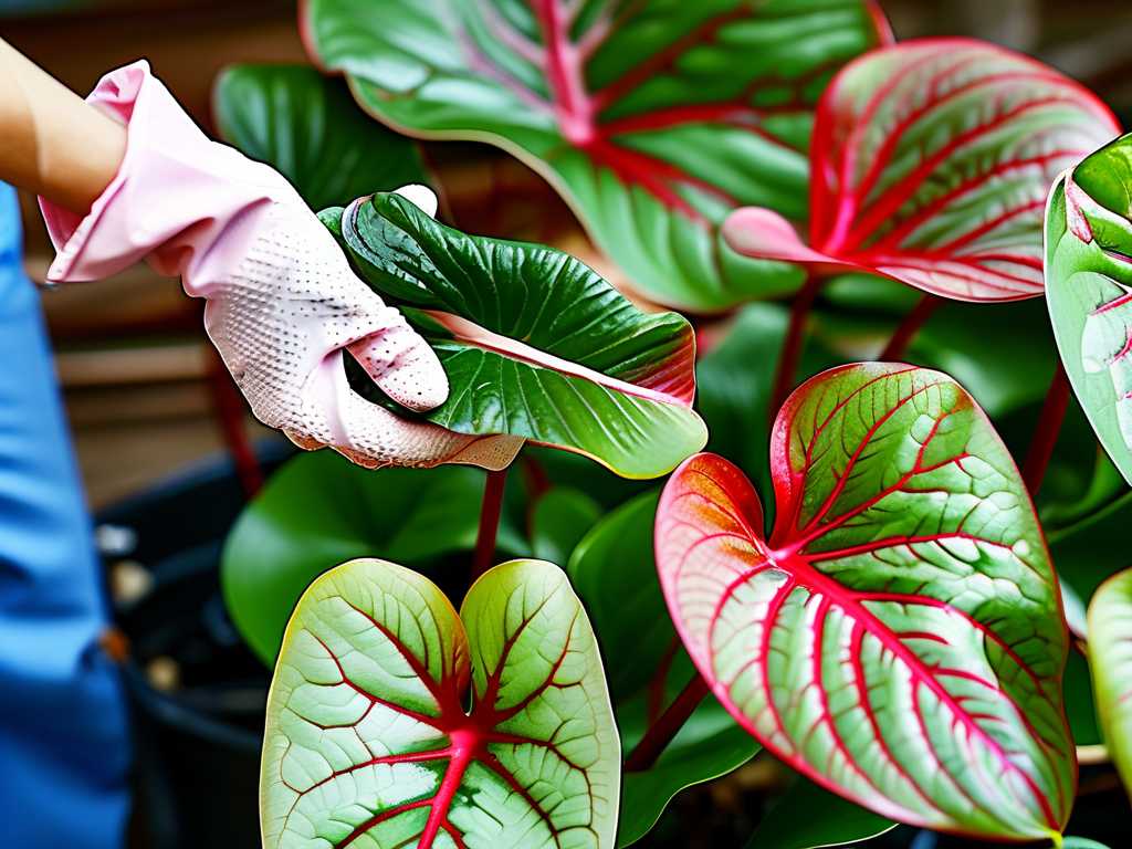 How to Clean Caladium Leaves with Soap: Pest Removal(1) How to Clean Caladium Leaves with Soap: Pest Removal(1)
