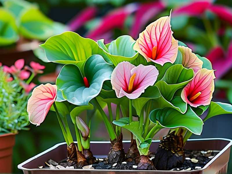 How to Water Caladiums from Above: Gentle Spray Steps