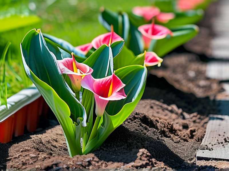 How to Add Mulch to Caladiums: Outdoor Bed Steps