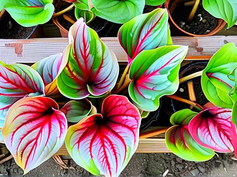 How to Wake Caladium Strawberry Star from Dormancy: Spring Steps