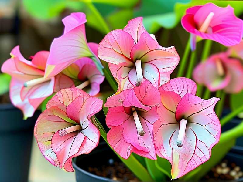 How to Care for Caladium Pink Beauty After Repotting: Watering Steps