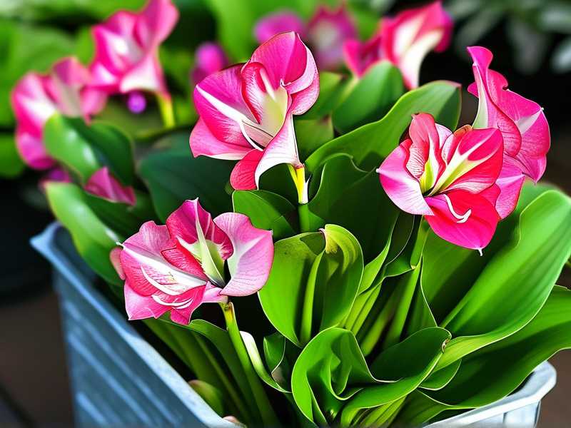 How to Grow Caladium Pink Beauty for Cut Flowers: Freshness Steps
