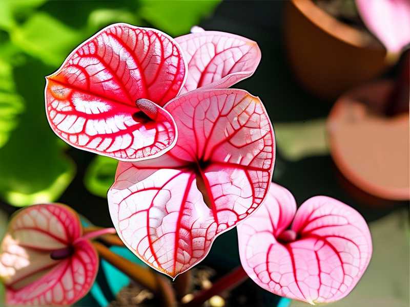 How to Prevent Caladium Pink Beauty Variegation Loss: Light Steps