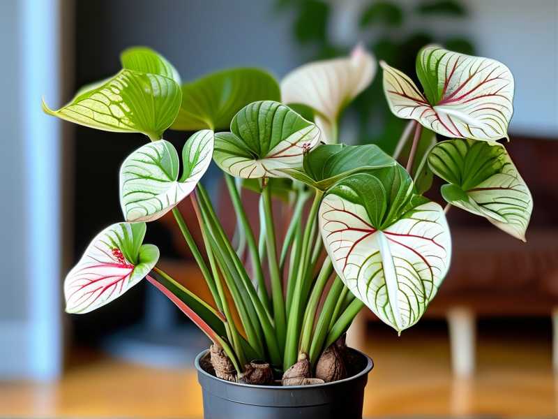 How to Prevent Caladium Strawberry Star Variegation Loss: Care Steps