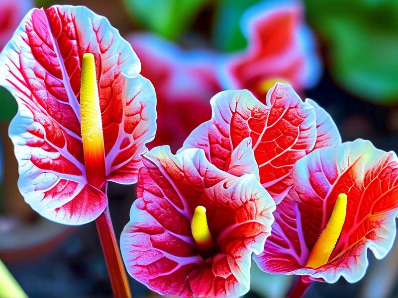How to Make Caladium Red Flash Leaves Redder: Light Guide