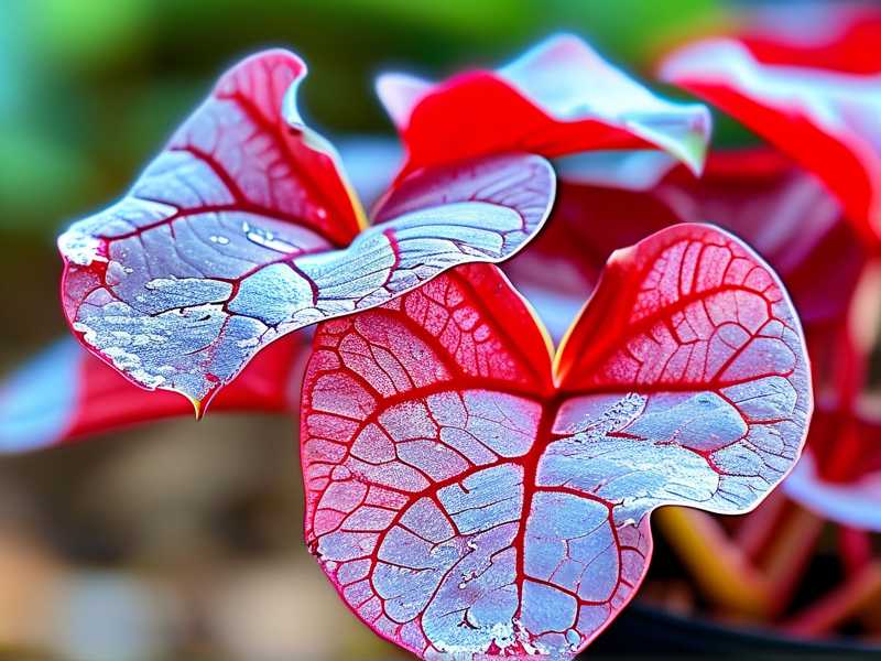 How to Make Caladium Red Flash Leaves Redder: Light Guide(1) How to Make Caladium Red Flash Leaves Redder: Light Guide(1)
