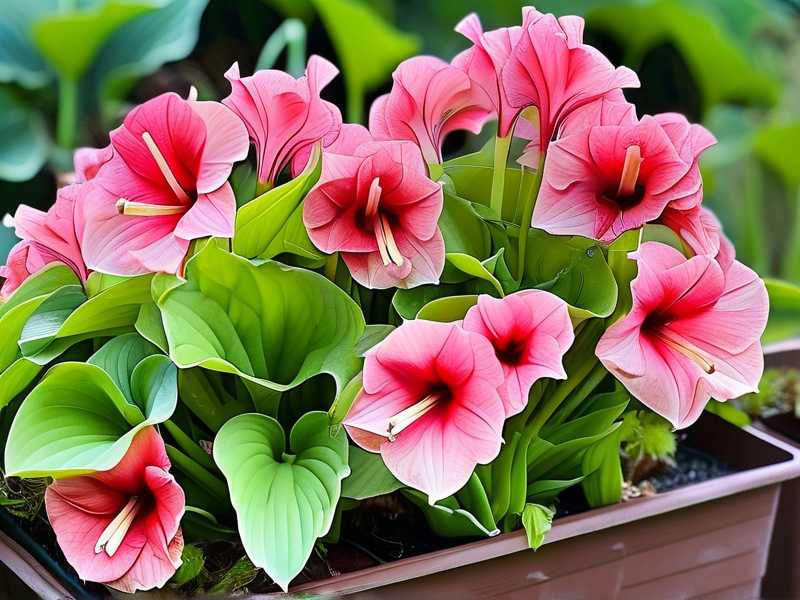 How to Grow Caladium Pink Beauty in Raised Beds: Spacing Steps(1) How to Grow Caladium Pink Beauty in Raised Beds: Spacing Steps(1)