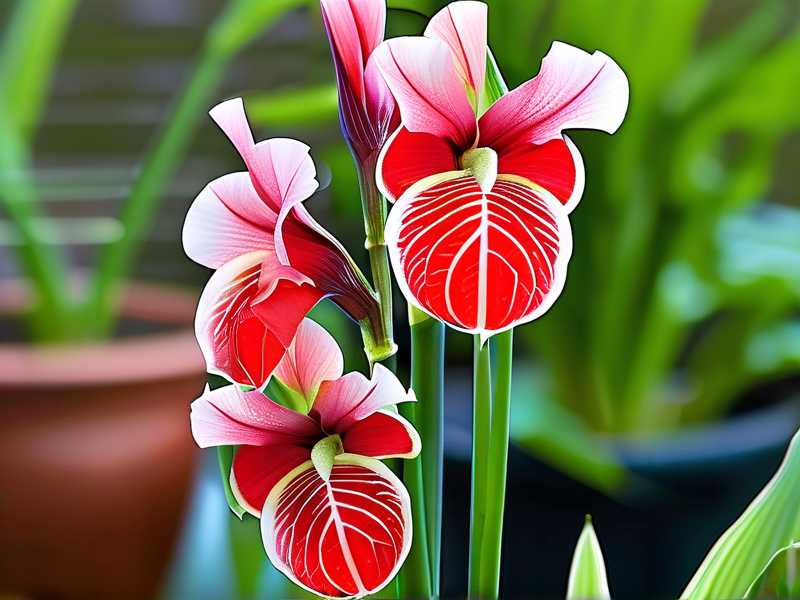 How to Grow Caladium Red Flash in Hanging Baskets: Light Guide(1) How to Grow Caladium Red Flash in Hanging Baskets: Light Guide(1)