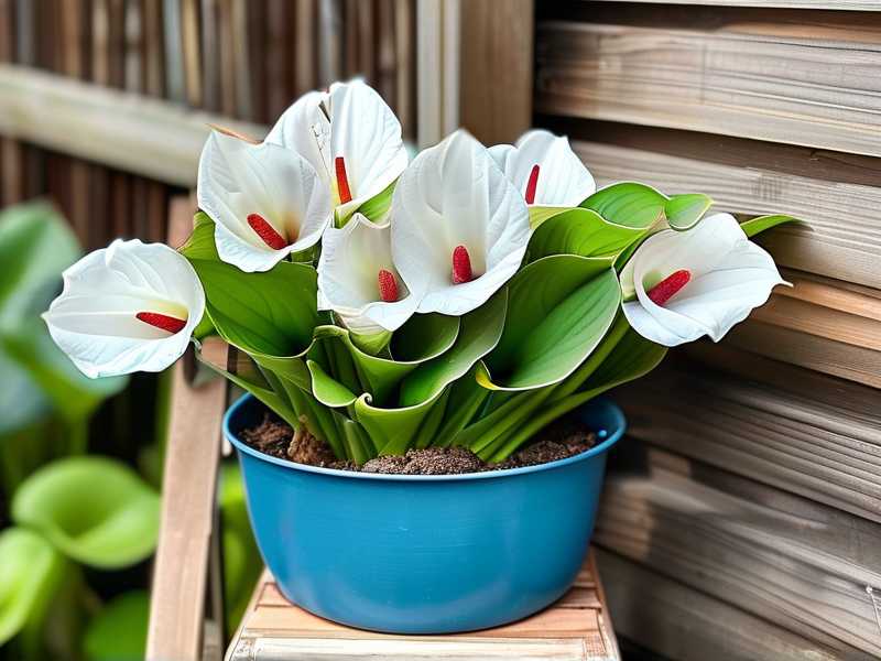 How to Grow Caladium White Christmas in Hanging Baskets: Weight Guide(1)