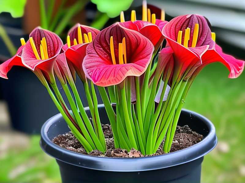 How to Grow Caladium Red Flash in Containers: Material Guide(1)