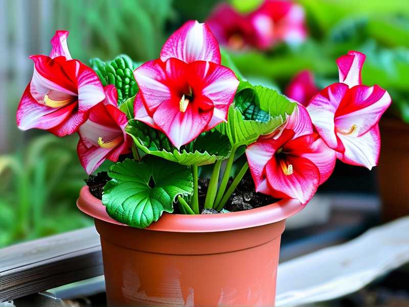 How to Grow Caladium Strawberry Star in Containers: Potting Steps(1)